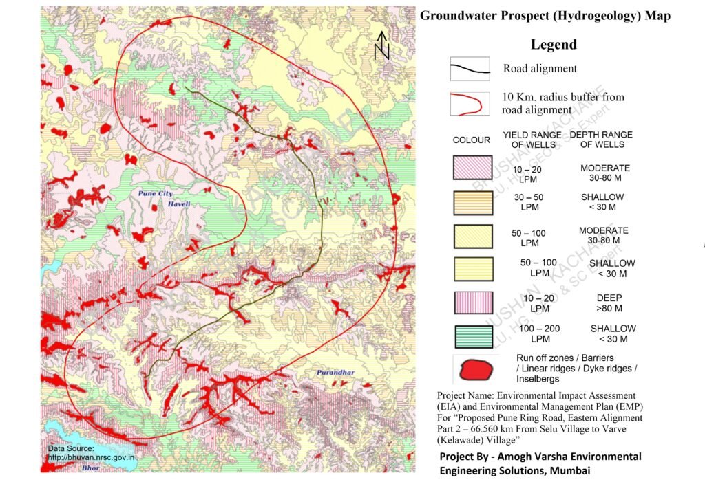 Hydrogeology Map of Pune Ring Road